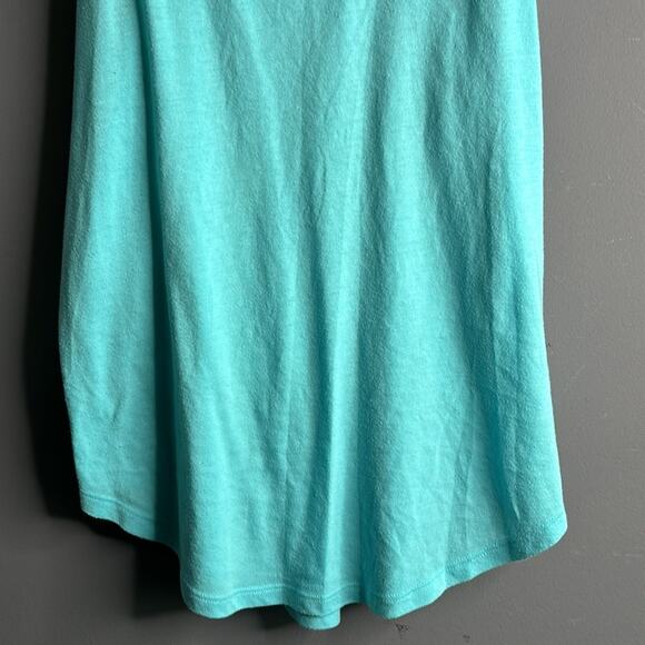 Victoria’s Secret Light Blue Racerback Tank with White Trim and Scoop Neck Sz Sm - Picture 3 of 9